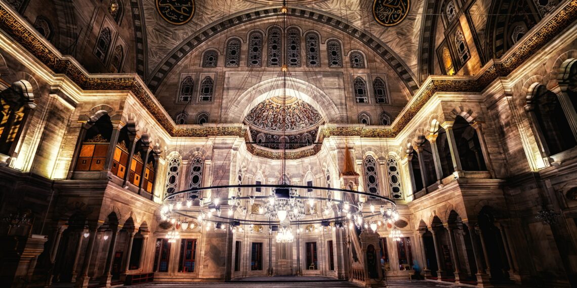 Blue Mosque interior.